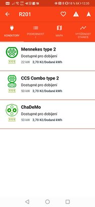 Snímky z mobilní aplikace FUTUR/E/GO