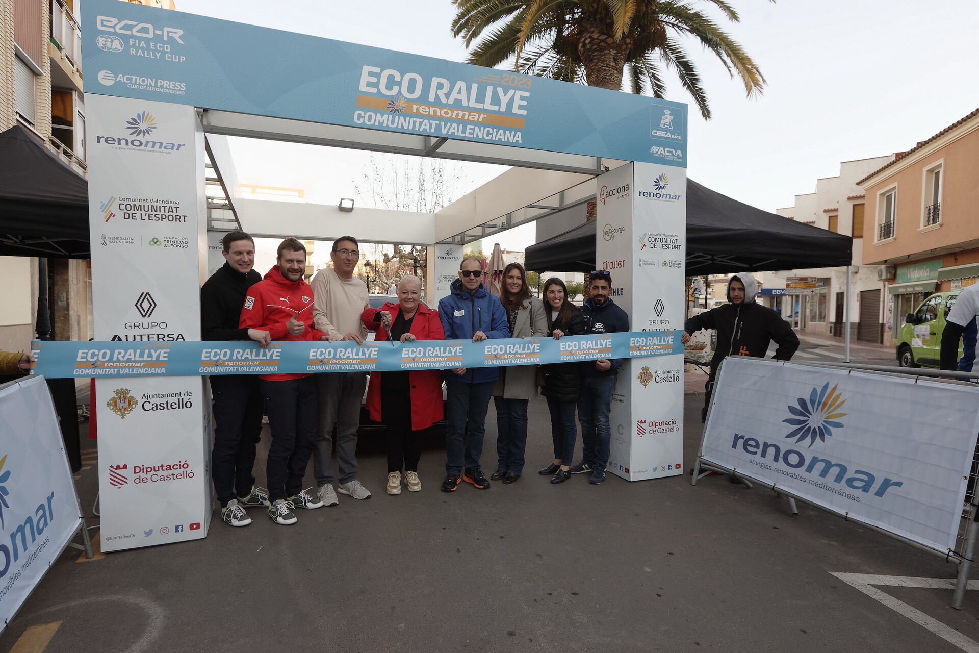 Soutežící na španělské eco-rally