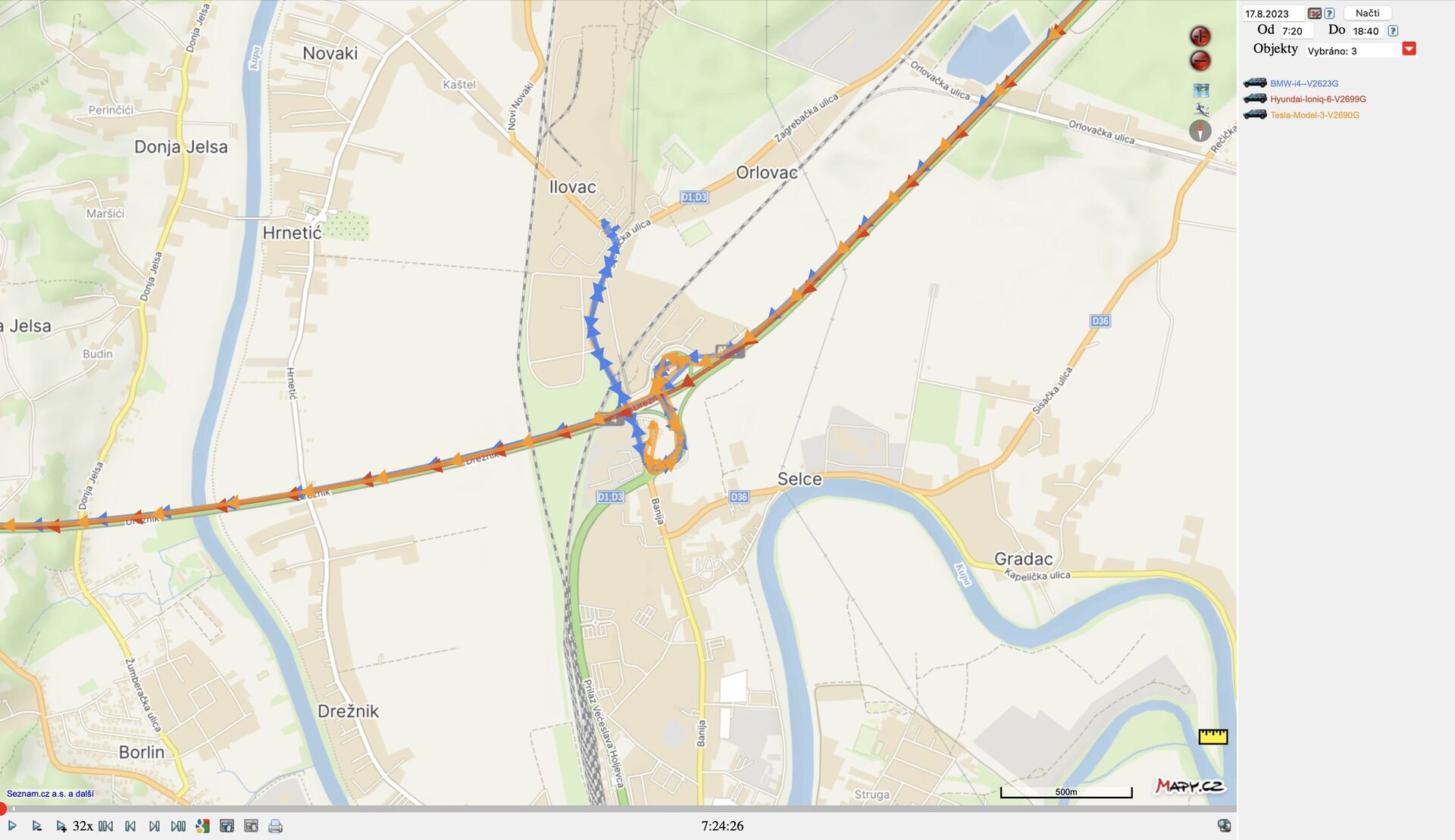 Společné problematické nabíjení Tesly a BMW i4
