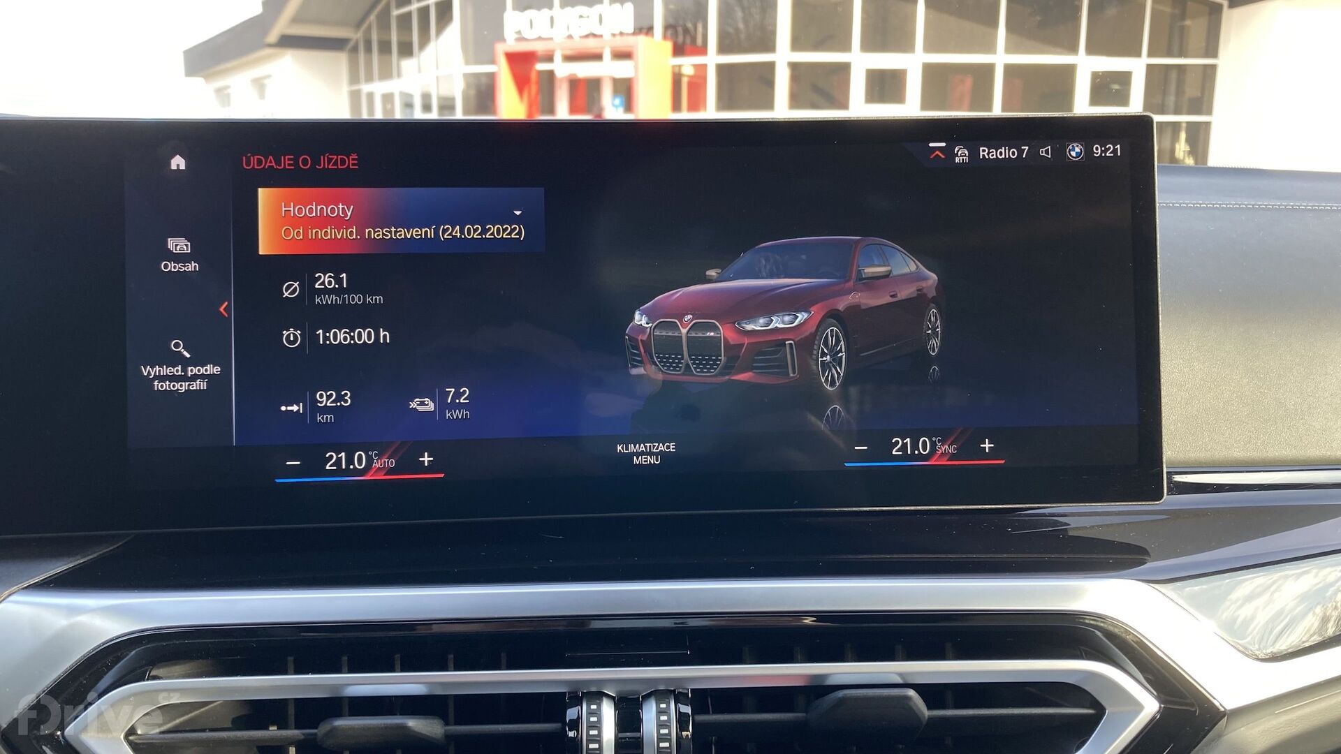 Spotřeba BMW i4 M50