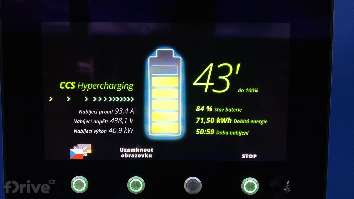 spotřeba vozu Jaguar I-Pace EV400