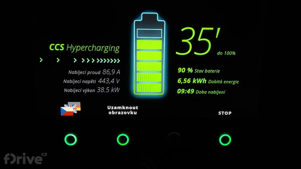 spotřeba vozu Jaguar I-Pace EV400