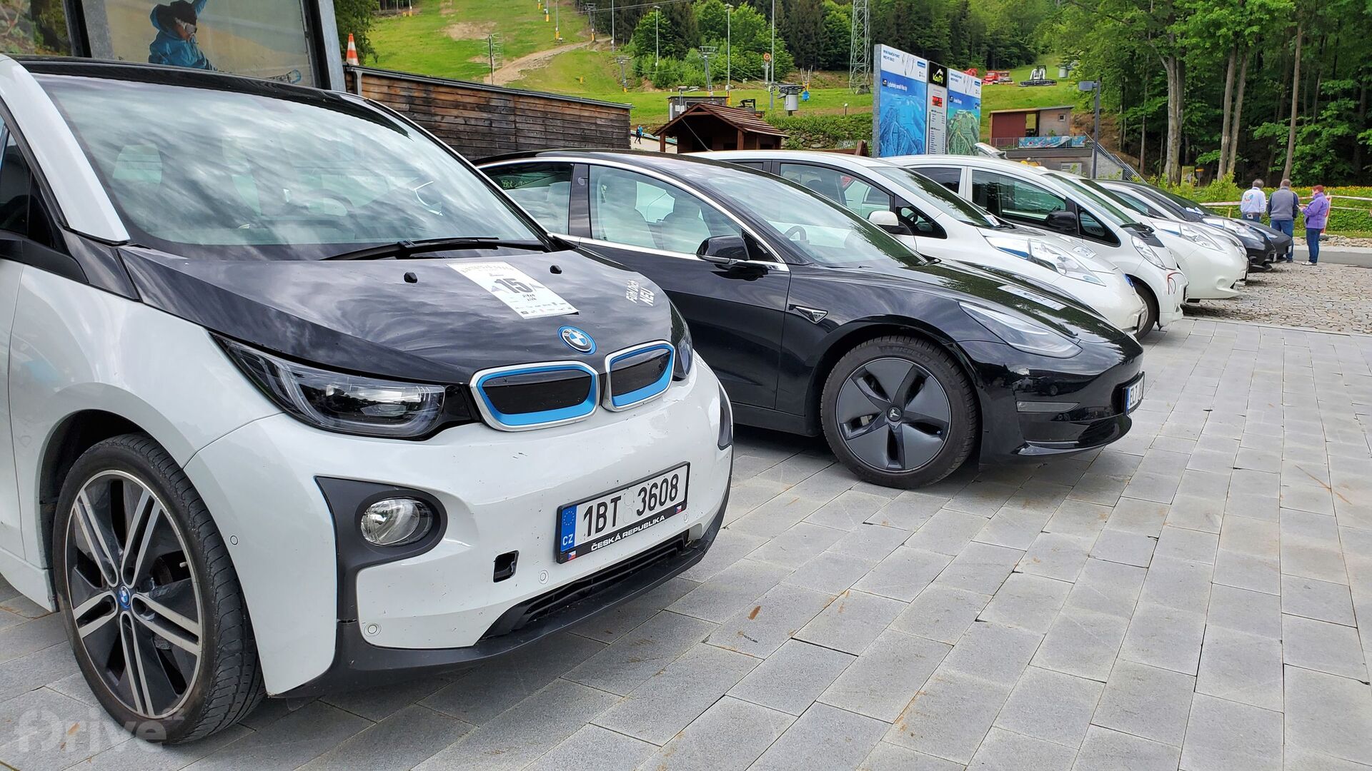 Sraz elektromobilů e-Jantarová cesta