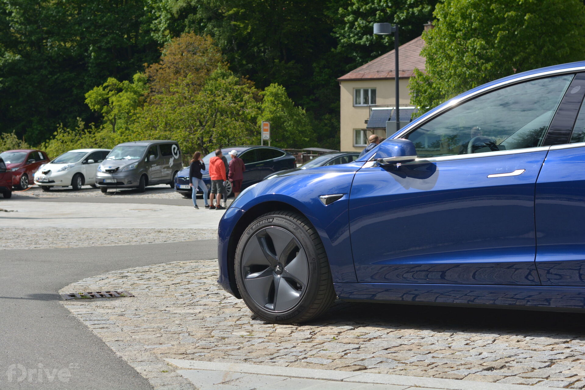 Sraz elektromobilů e-Jantarová cesta