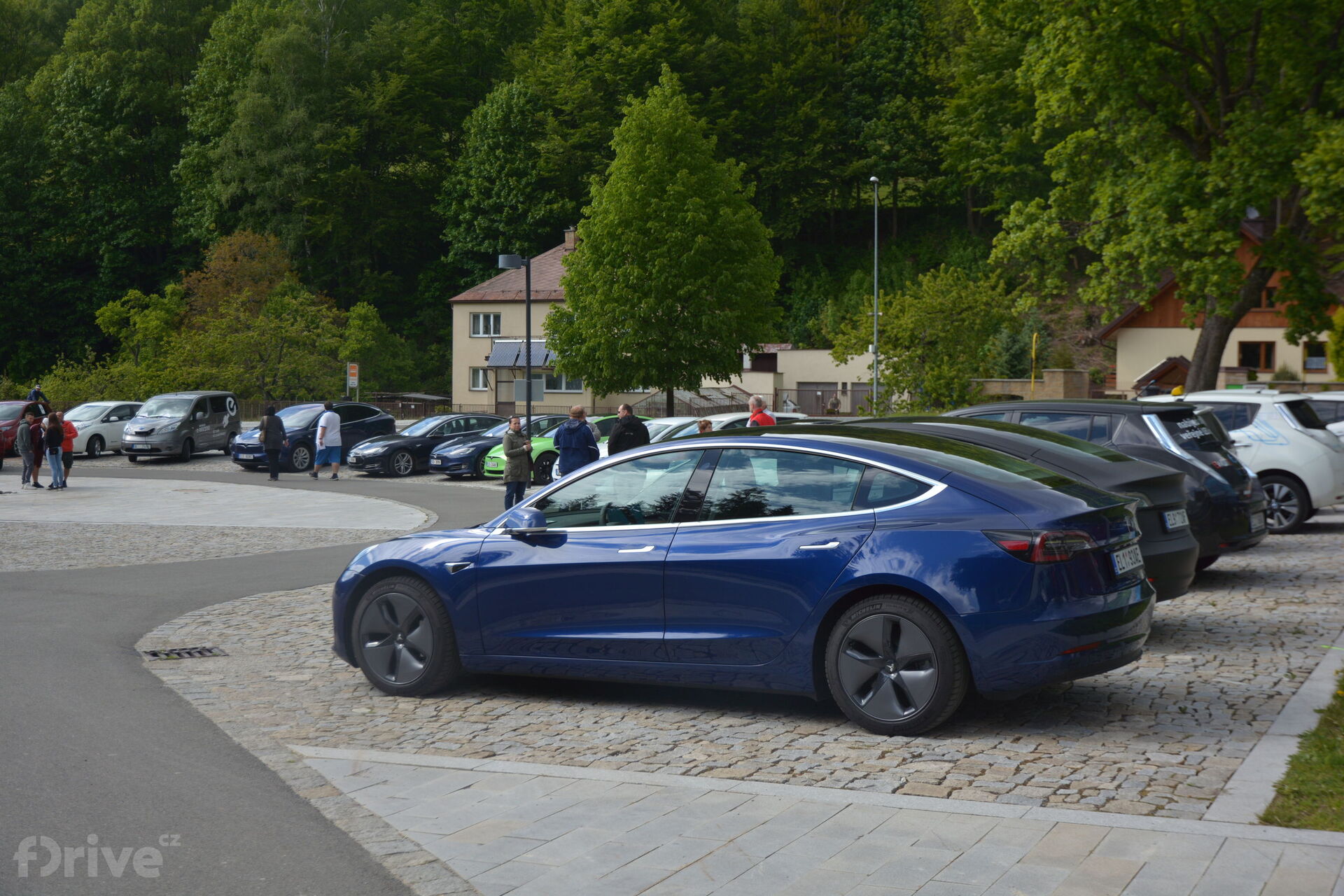 Sraz elektromobilů e-Jantarová cesta