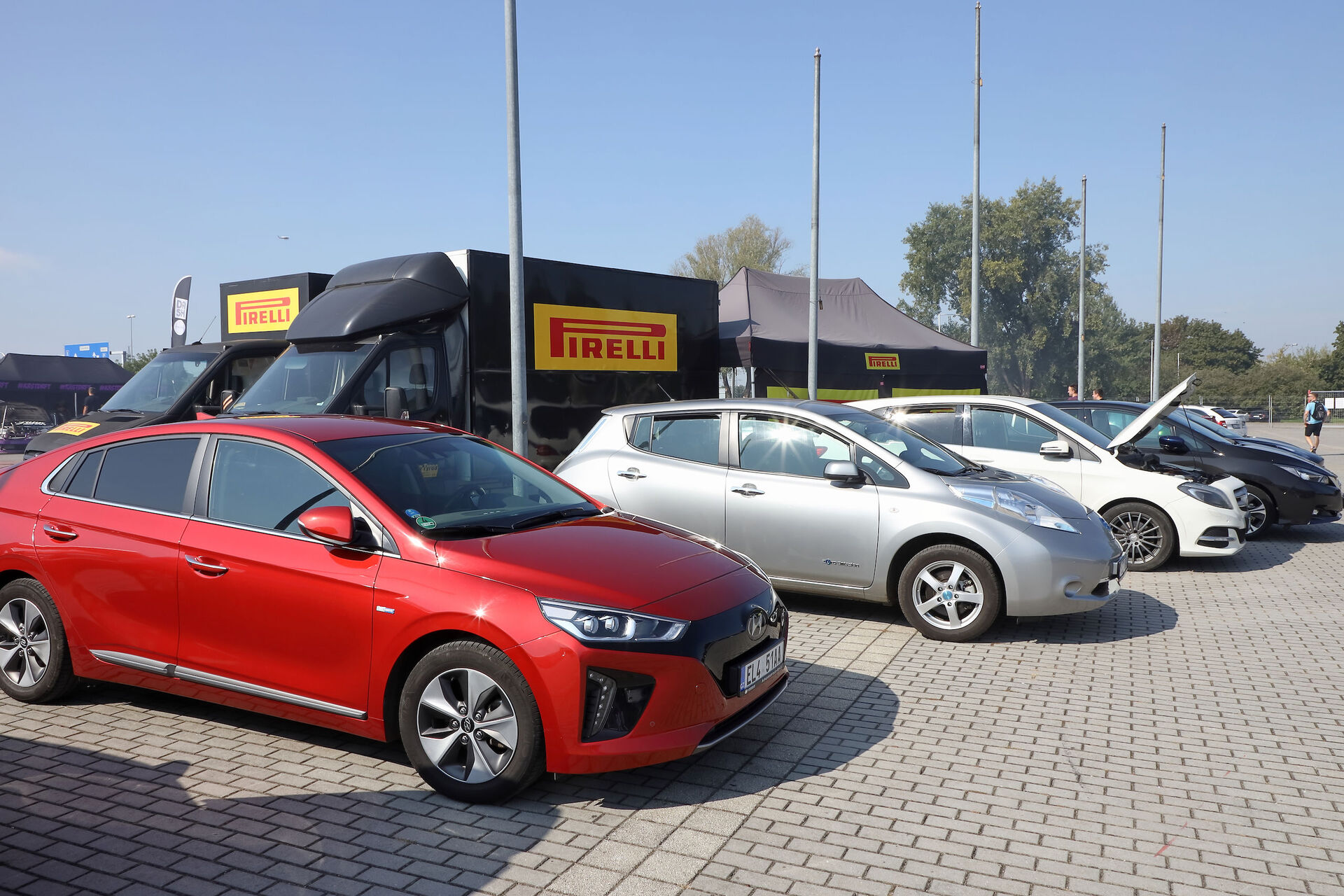 Sraz elektromobilů na Prague Car Festival 2019