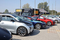 Sraz elektromobilů na Prague Car Festival 2019