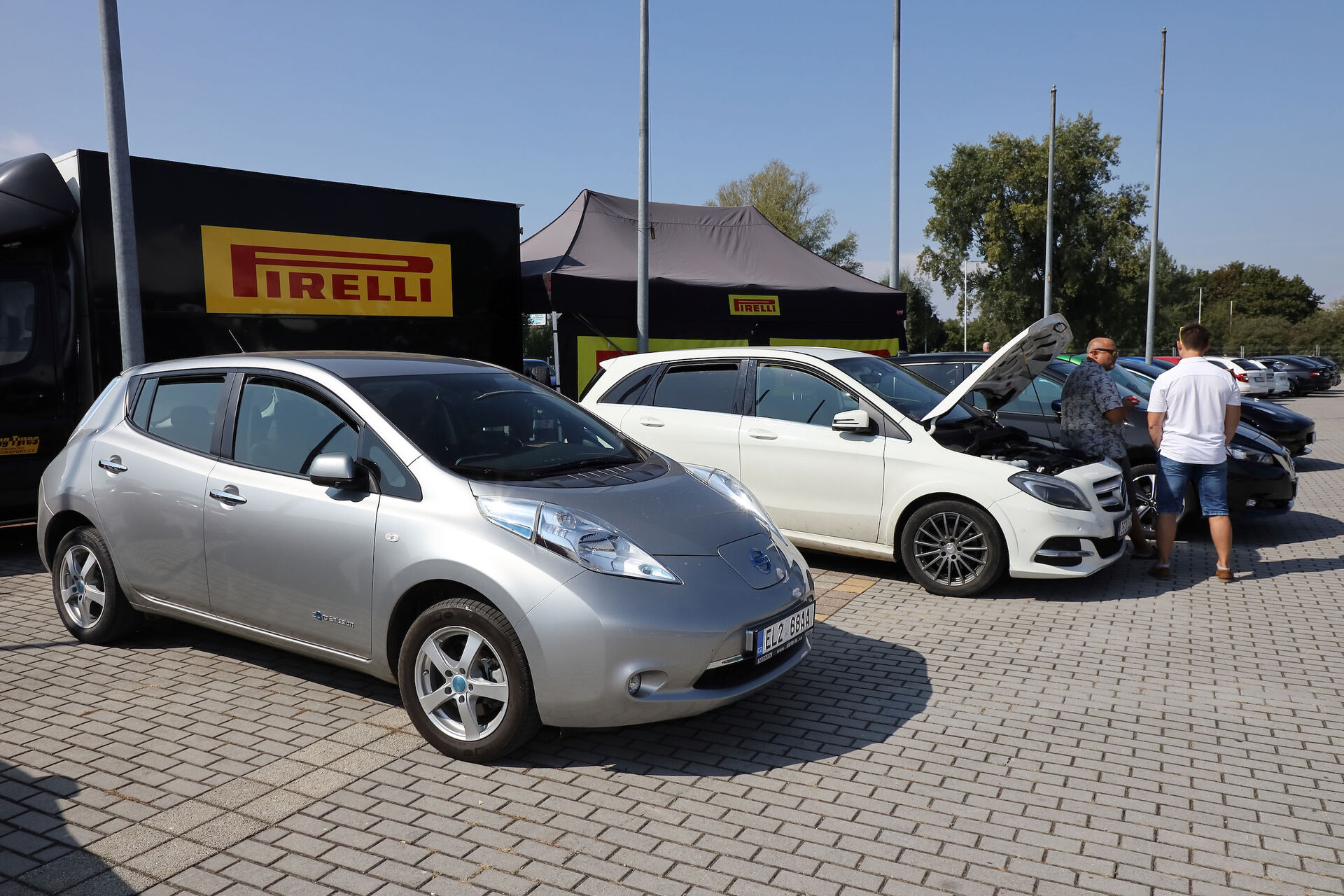 Sraz elektromobilů na Prague Car Festival 2019