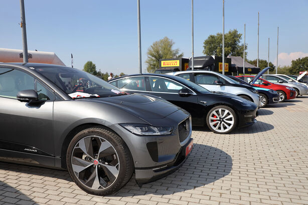 Sraz elektromobilů na Prague Car Festival 2019