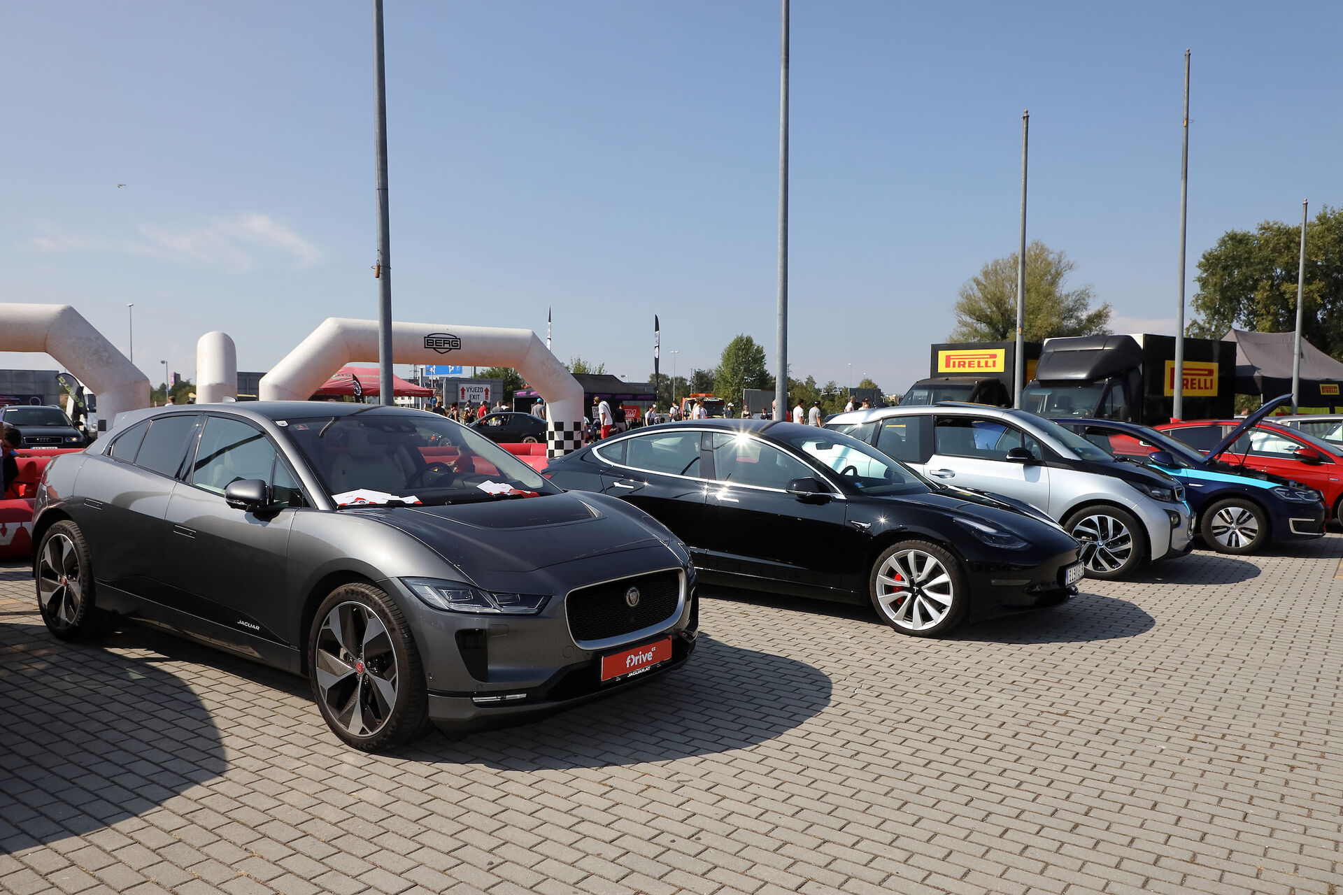 Sraz elektromobilů na Prague Car Festival 2019