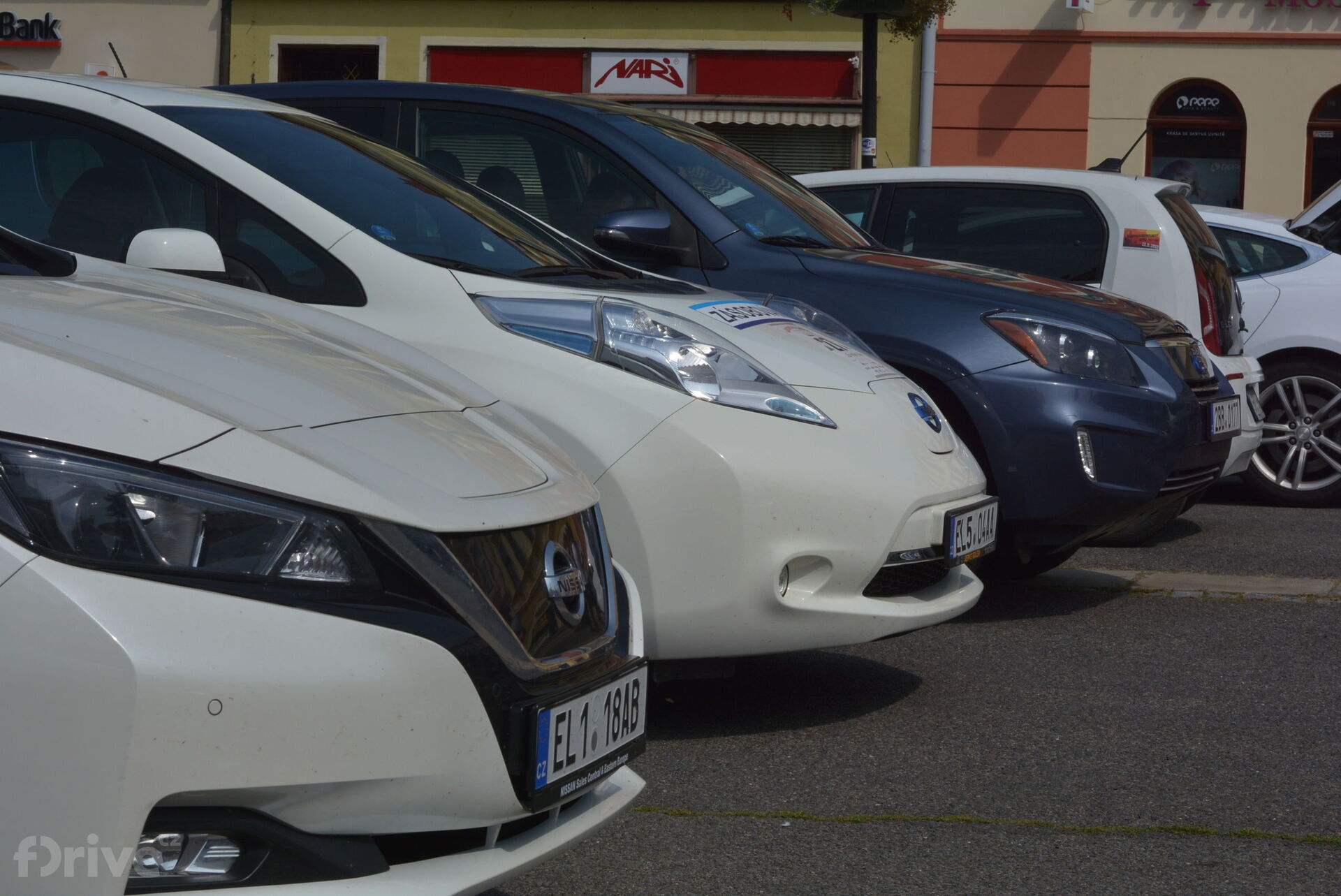 Sraz elektromobilů ve Valašském Meziříčí