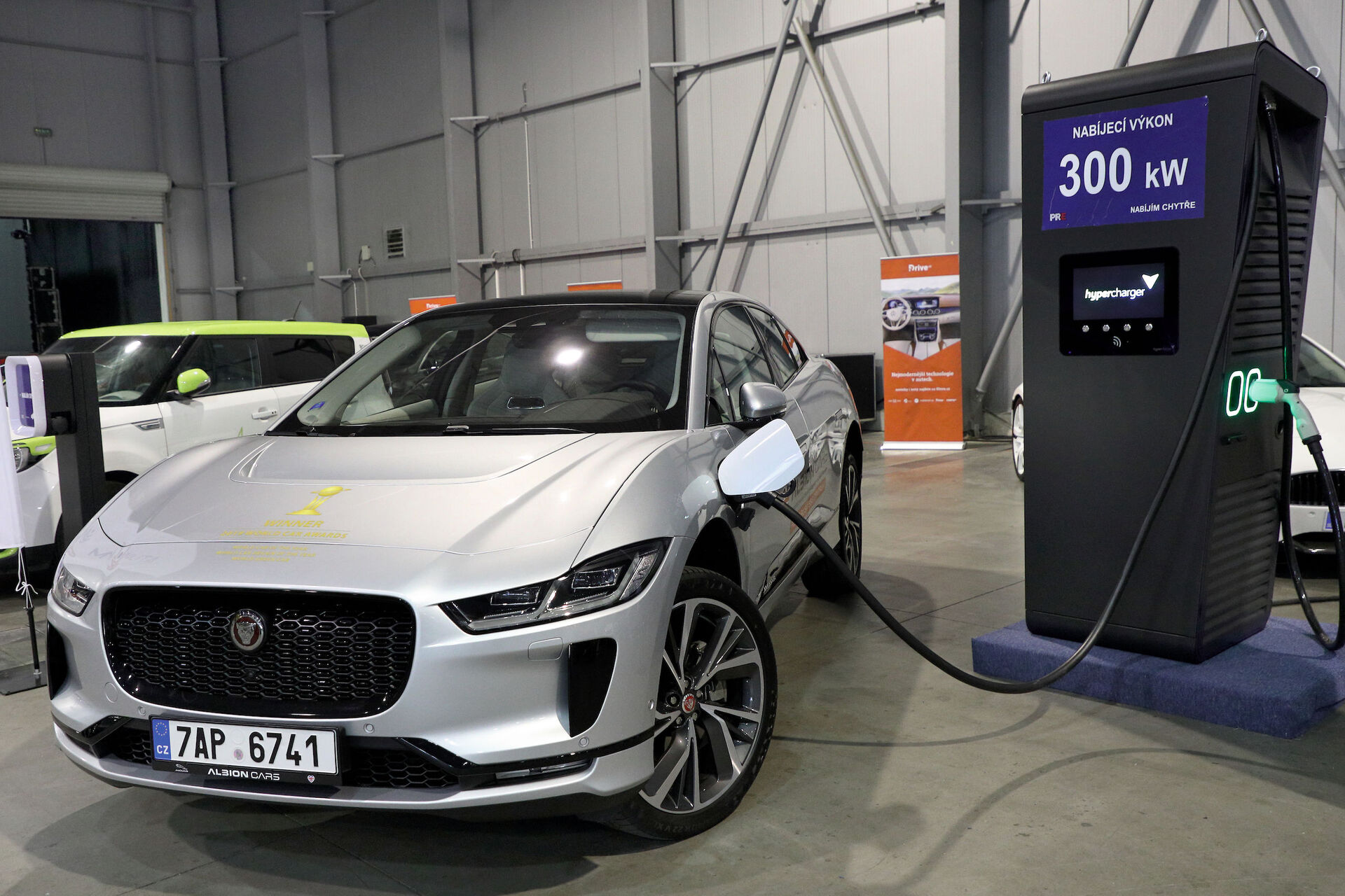 Stánek elektromobility fDrive.cz na Prague Car Festival 2019