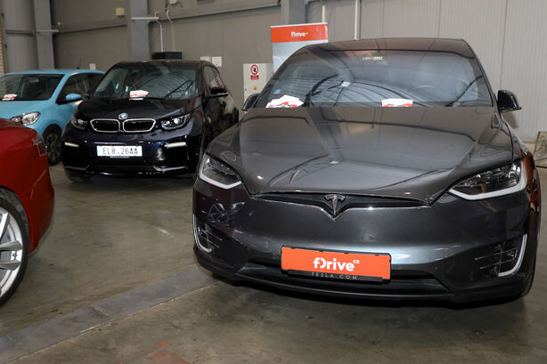 Stánek elektromobility fDrive.cz na Prague Car Festival 2019