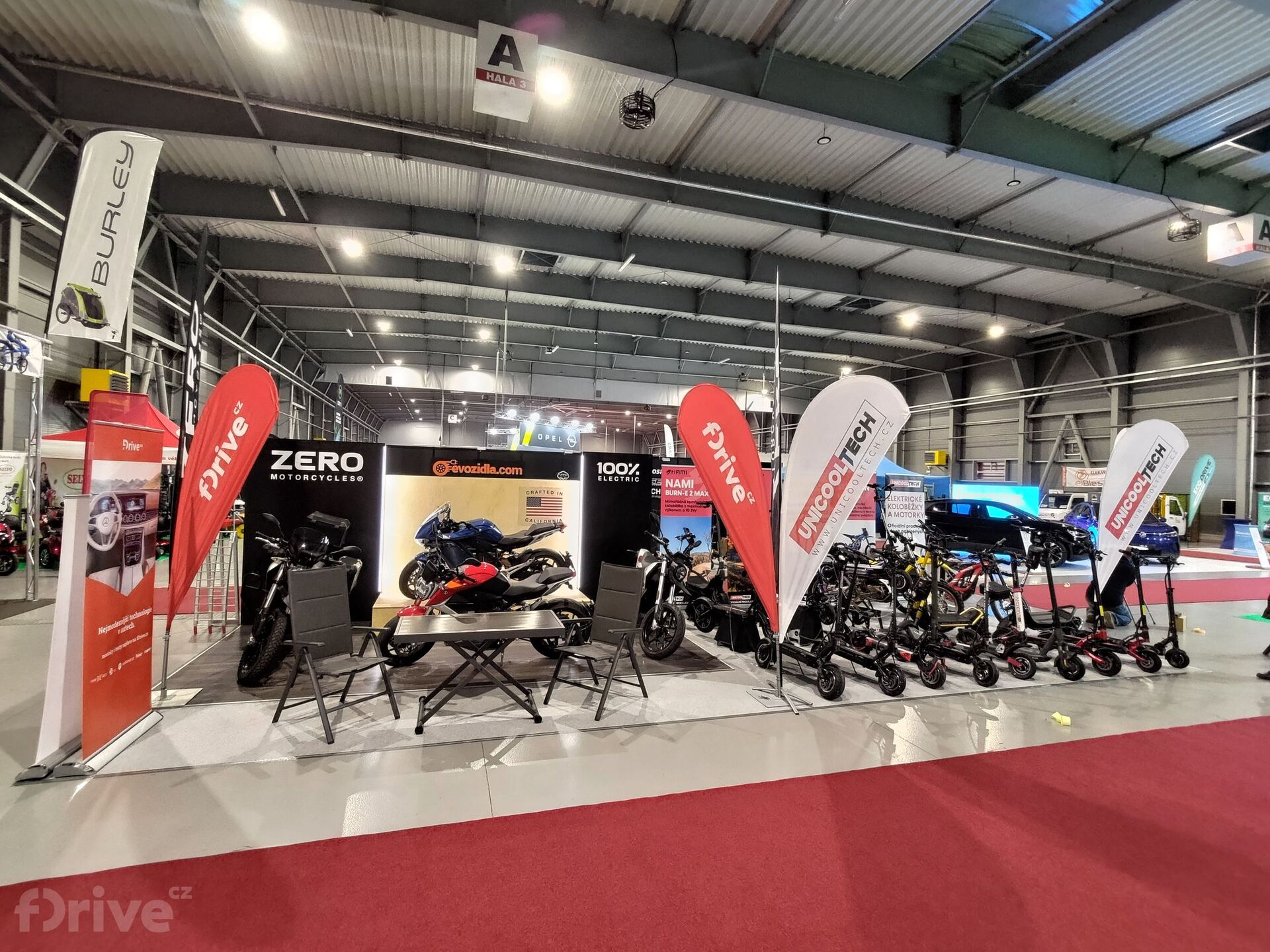 Stánek fDrive.cz na E-Salonu 2022