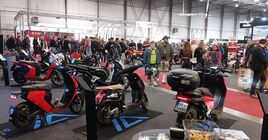 Stánek Vmoto na veletrhu Motocykl 2025