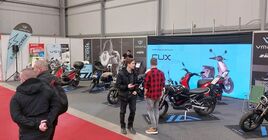 Stánek Vmoto na veletrhu Motocykl 2025