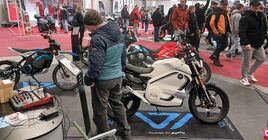 Stánek Vmoto na veletrhu Motocykl 2025