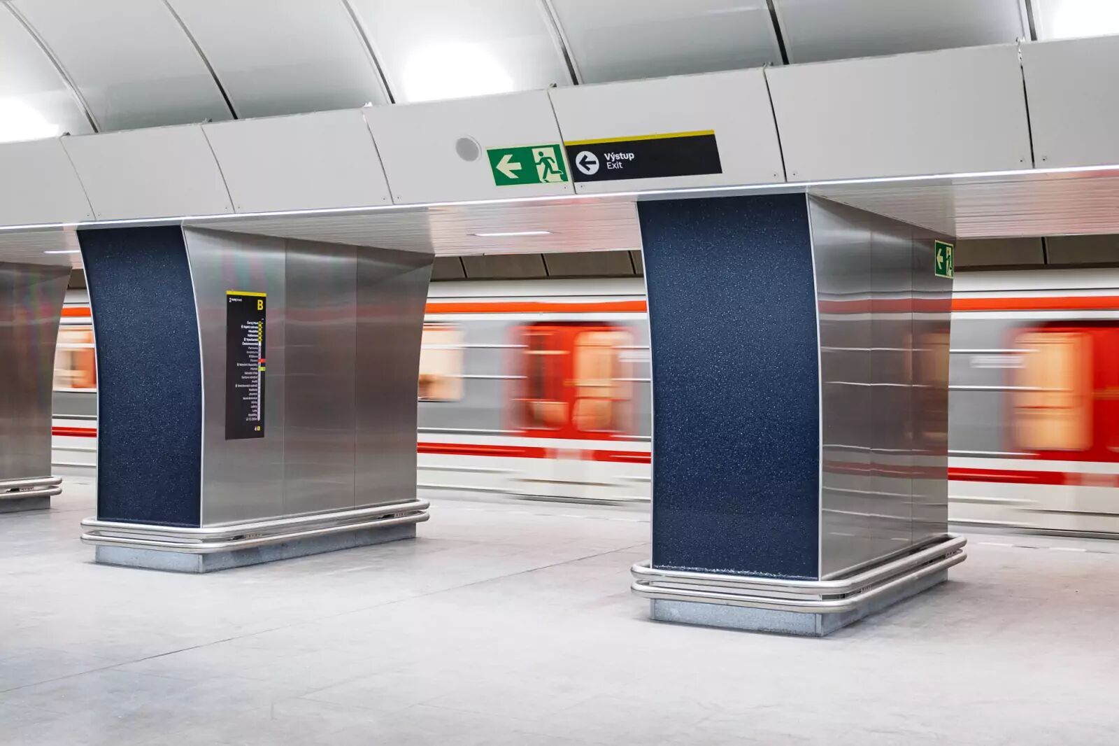 Stanice Českomoravská na lince B