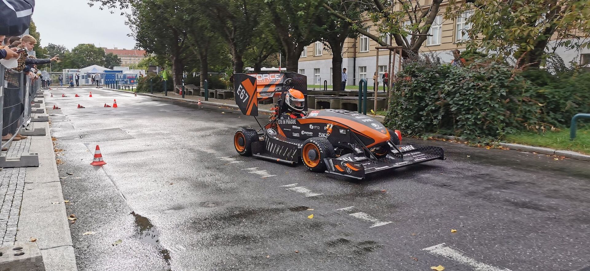 Studentská formule FSE.X týmu eForce