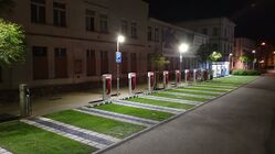 Supercharger a Ionity Lovosice