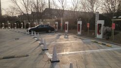 Supercharger v Číně