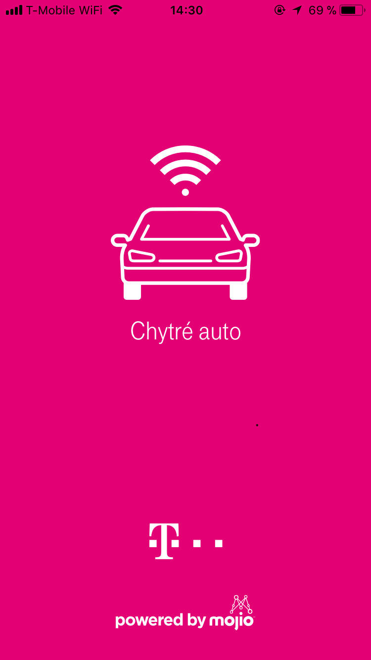 T-Mobile Chytré Auto aplikace