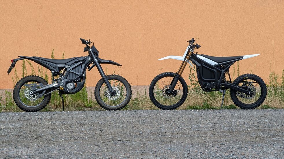 Talaria Komodo a Sur-Ron Ultra Bee