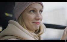 Táňa Malíková ve voze Škoda Enyaq RS iV