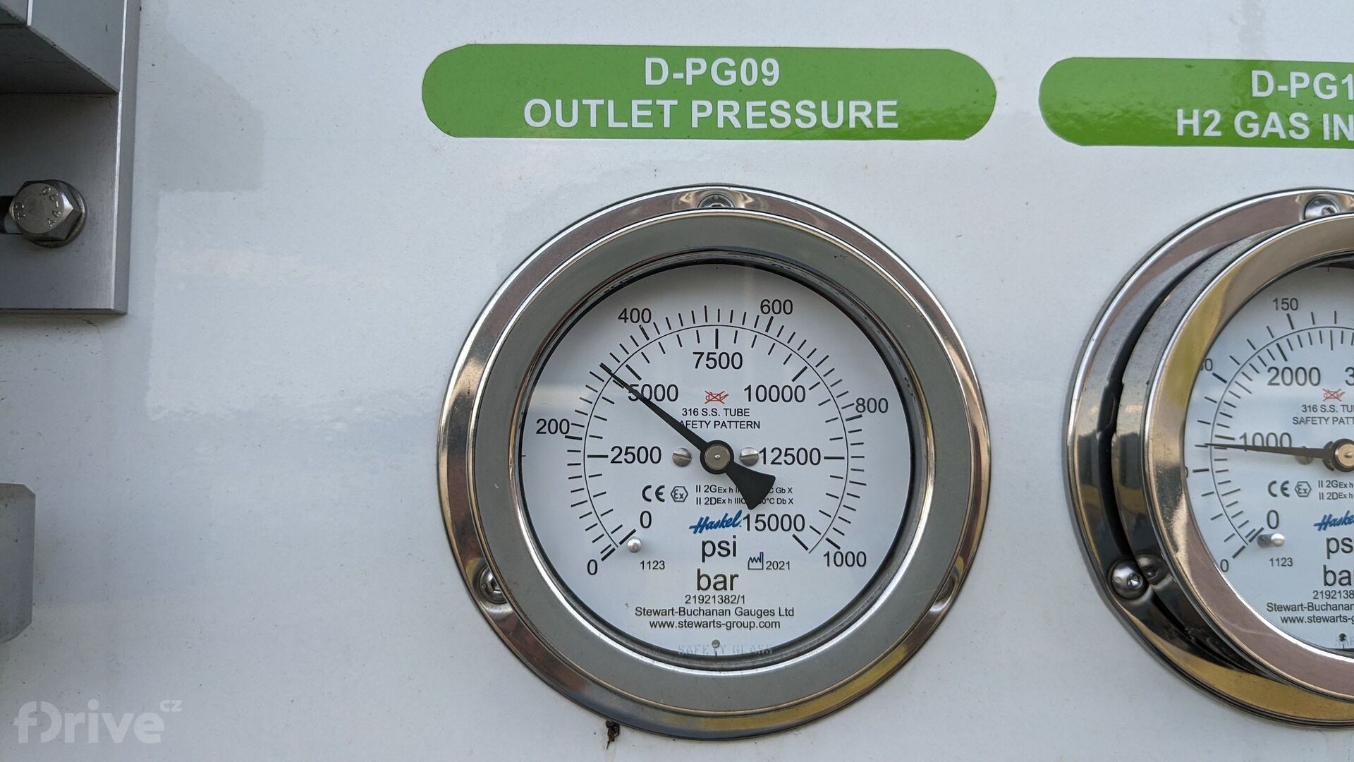 Tankování vodíku v Ostravě