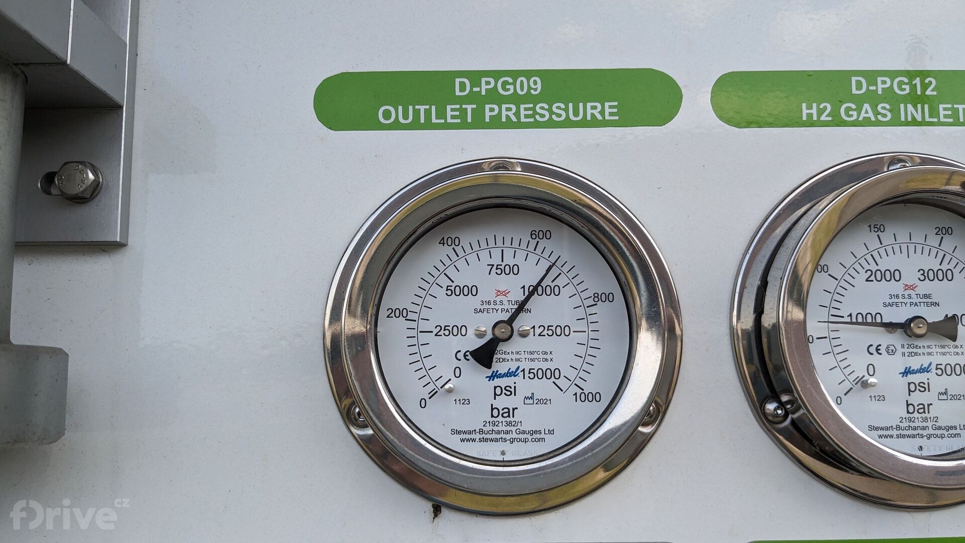 Tankování vodíku v Ostravě