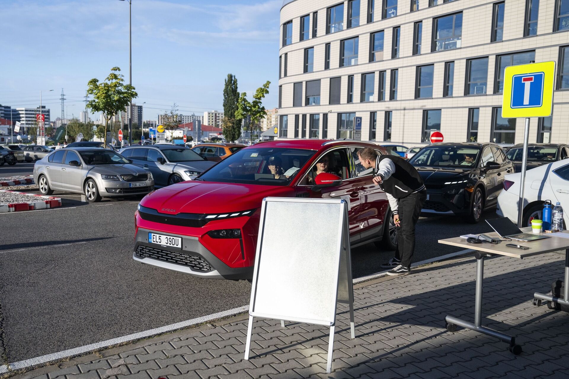 Technická přejímka na Škoda Economy Run 2025