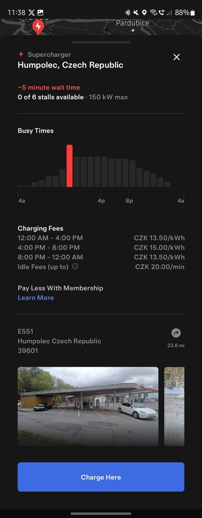 Tesla aplikace pro nabíjení