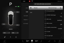 Tesla Model 3 infotainment
