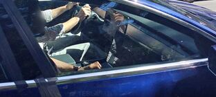 Tesla Model 3 interiér