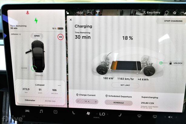Tesla Model 3 na IONITY