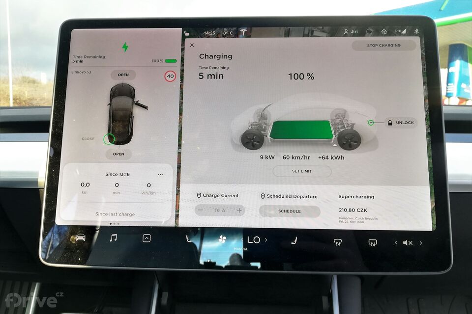 Tesla Model 3 na IONITY