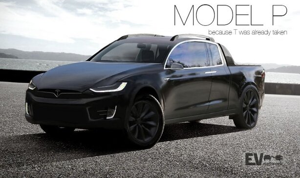 Tesla Model P koncept
