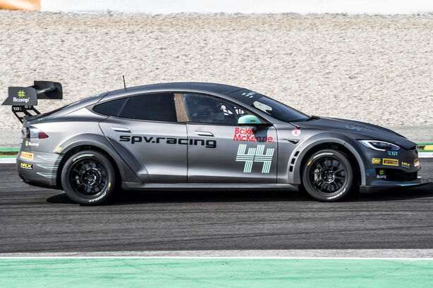 Tesla Model S (2012) Tesla Model S (2012) Race Car