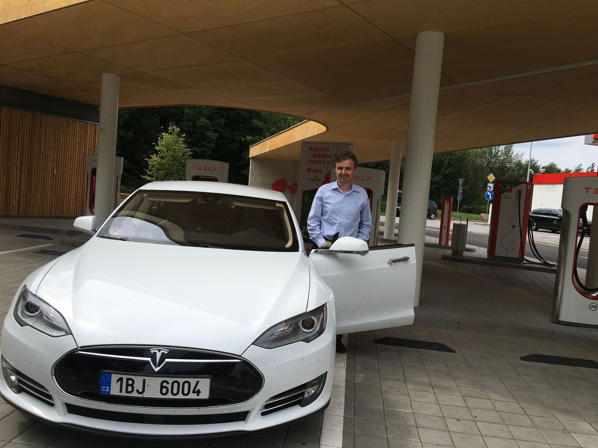 Tesla Model S a Jaromír Marušinec