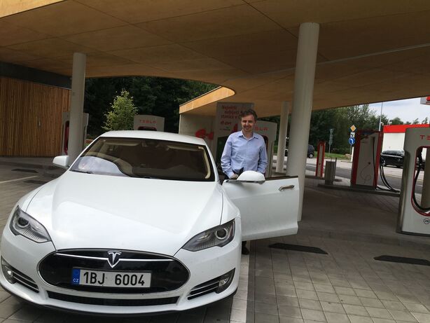 Tesla Model S a Jaromír Marušinec