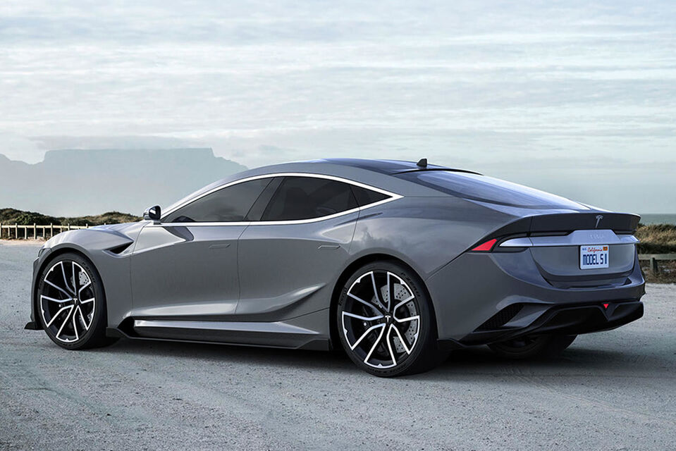 Tesla Model S render