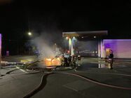 Tesla Model X po požáru