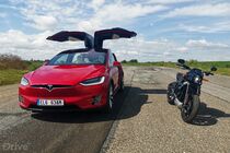 Tesla Model X vs. Harley-Davidson LiveWire
