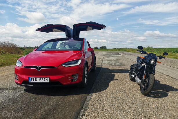Tesla Model X vs. Harley-Davidson LiveWire