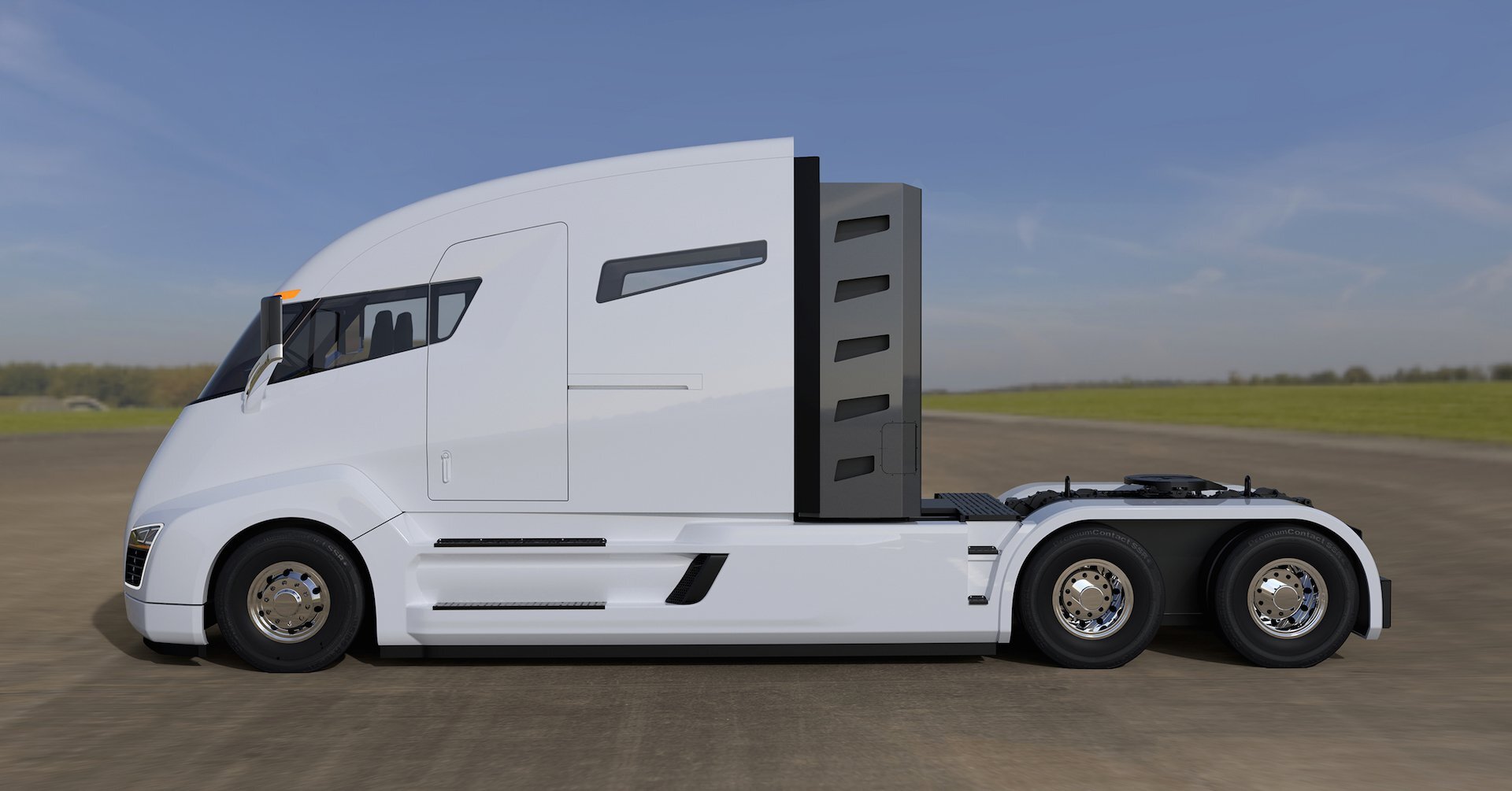 Tesla Semi Render
