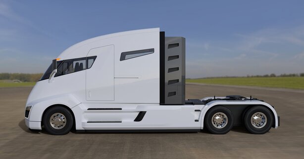 Tesla Semi Render
