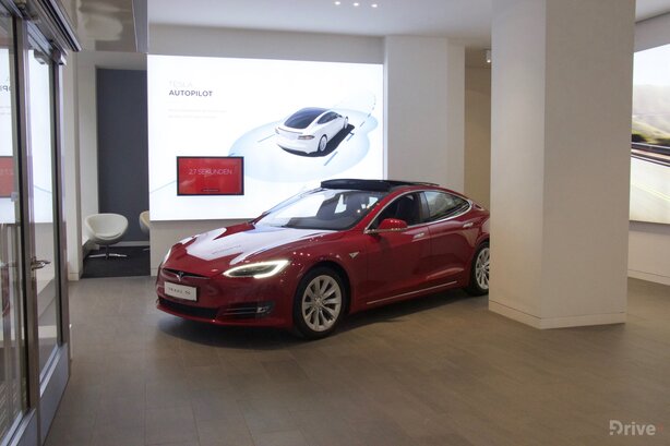 Tesla showroom