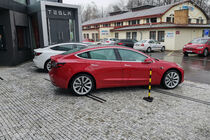 Tesla showroom v Praze