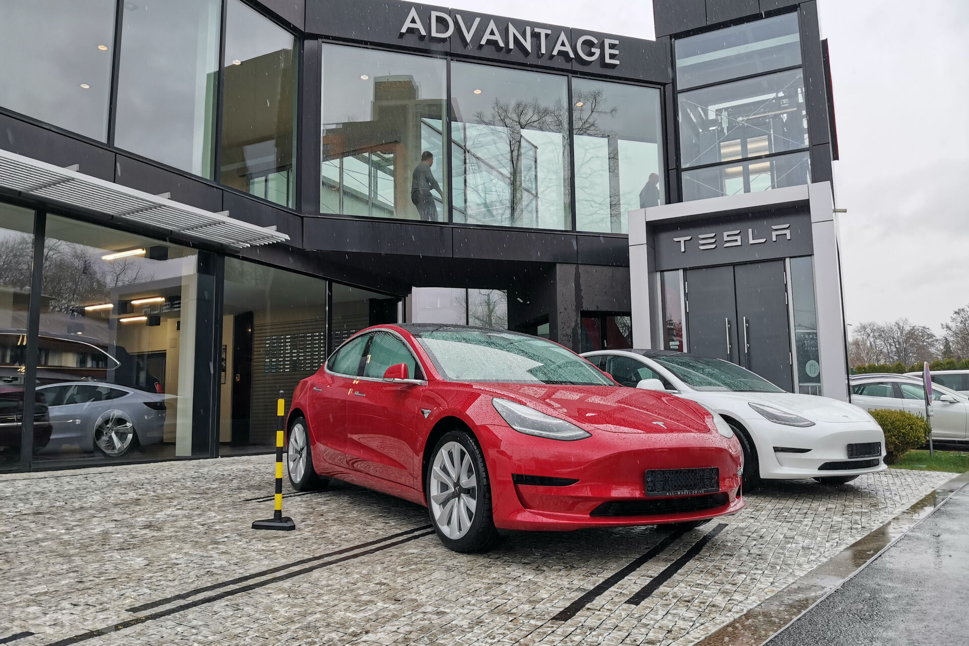 Tesla showroom v Praze