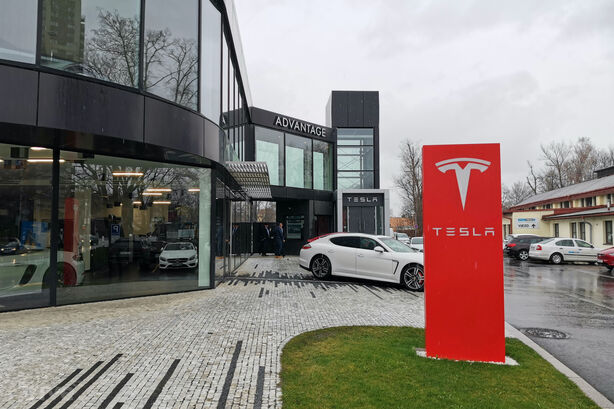 Tesla showroom v Praze
